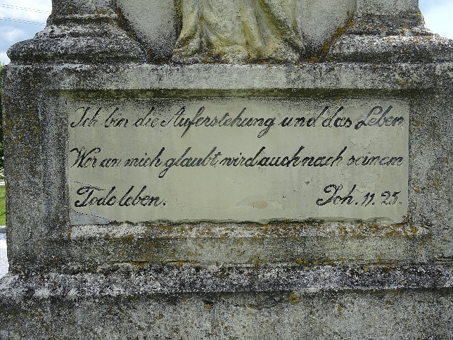 Bildein, Friedhofskreuz