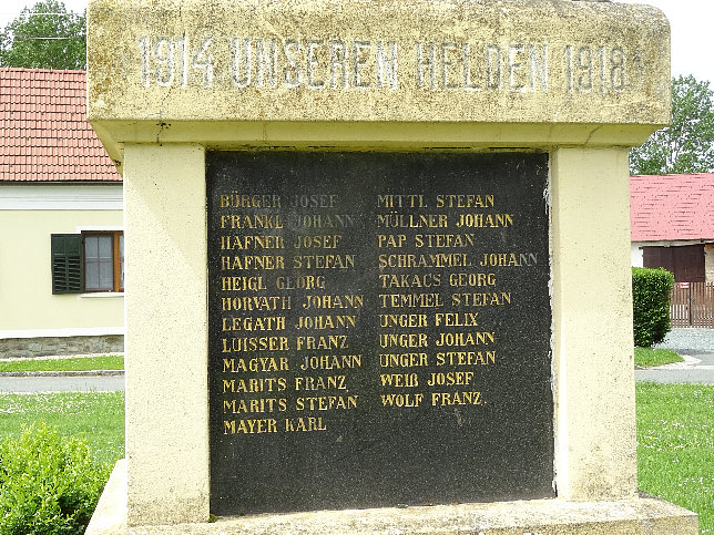 Bildein, Kriegerdenkmal