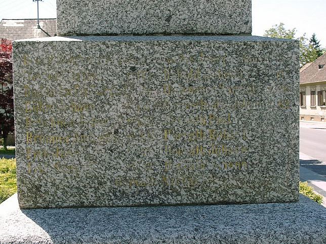 Buchschachen, Kriegerdenkmal