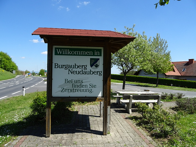 Burgauberg, Willkommen