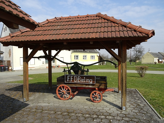 Deutsch Bieling, Feuerwehr, Spritzwagen