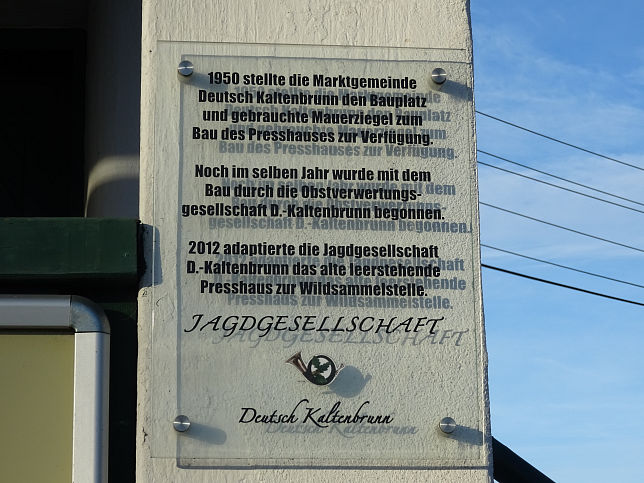 Dt. Kaltenbrunn, Presshaus