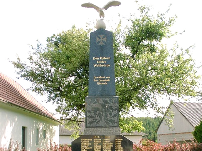 Günseck, Kriegerdenkmal