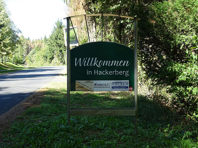 Hackerberg, Willkommen