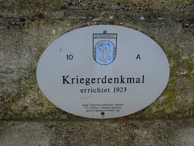 Jormannsdorf, Kriegerdenkmal