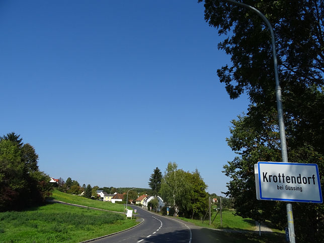 Krottendorf, Ortstafel