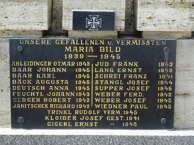 Maria Bild, Kriegerdenkmal
