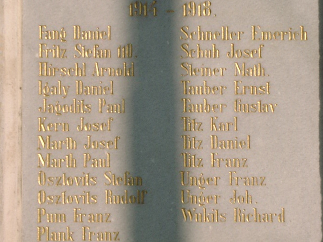 Neumarkt im Tauchental, Kriegerdenkmal