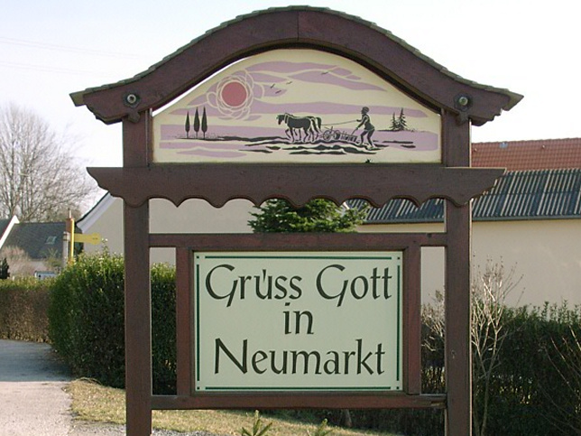 Neumarkt im Tauchental, Willkommen