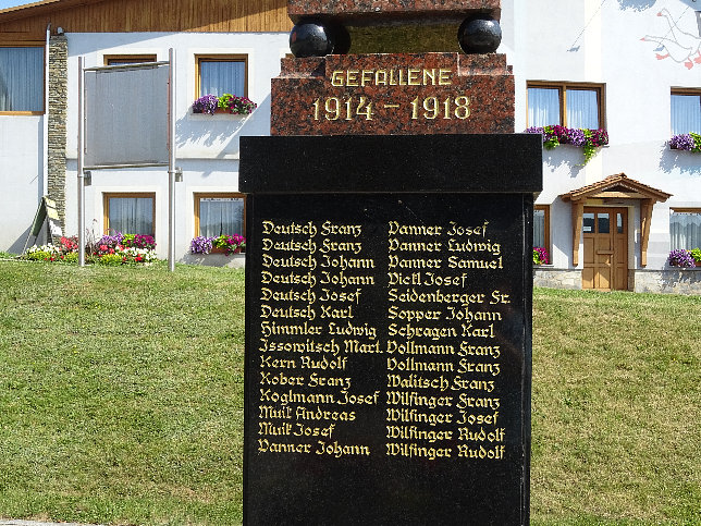Neusiedl bei Güssing, Kriegerdenkmal