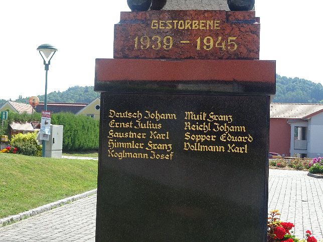 Neusiedl bei Gssing, Kriegerdenkmal