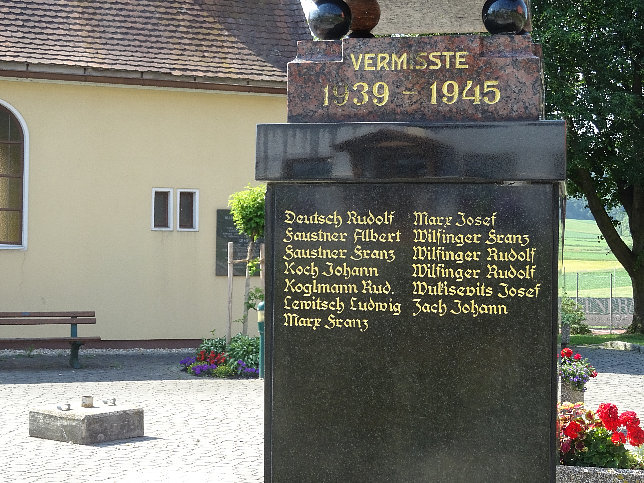 Neusiedl bei Gssing, Kriegerdenkmal