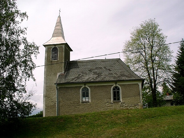 Oberpodgoria, Filialkirche zum hl. Stefan