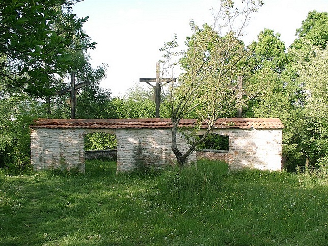 Pinkafeld, Kalvarienberg Kreuze