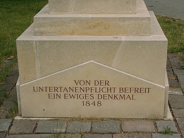Rechnitz, Freiheitssule
