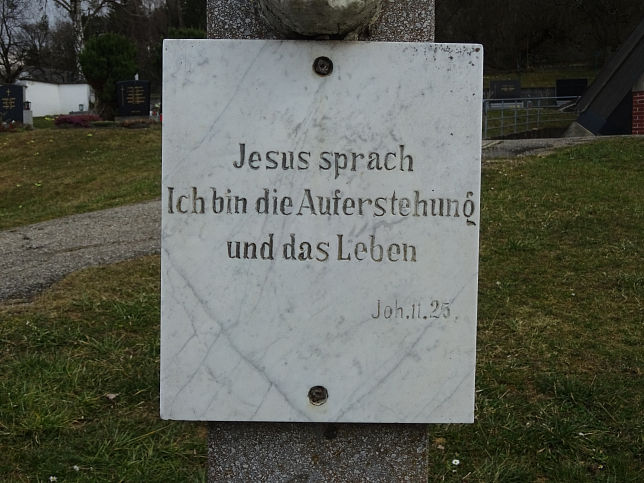 Rohrbrunn, Friedhofskreuz