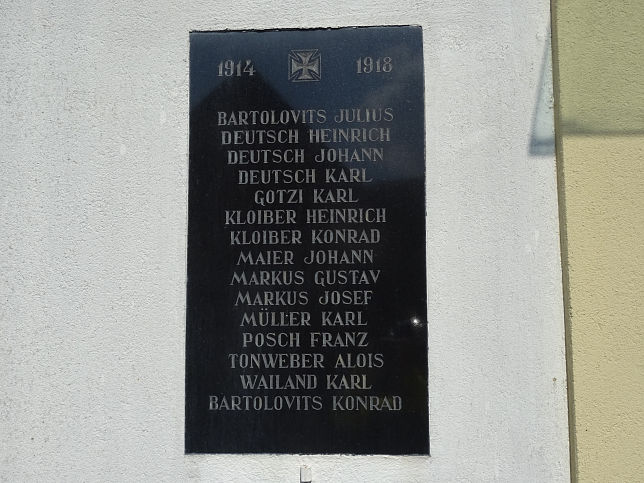Rosendorf, Kriegerdenkmal