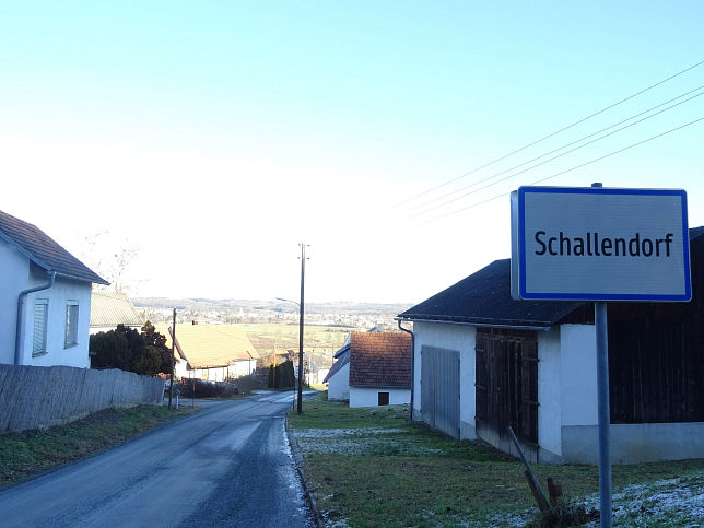Schallendorf, Ortstafel