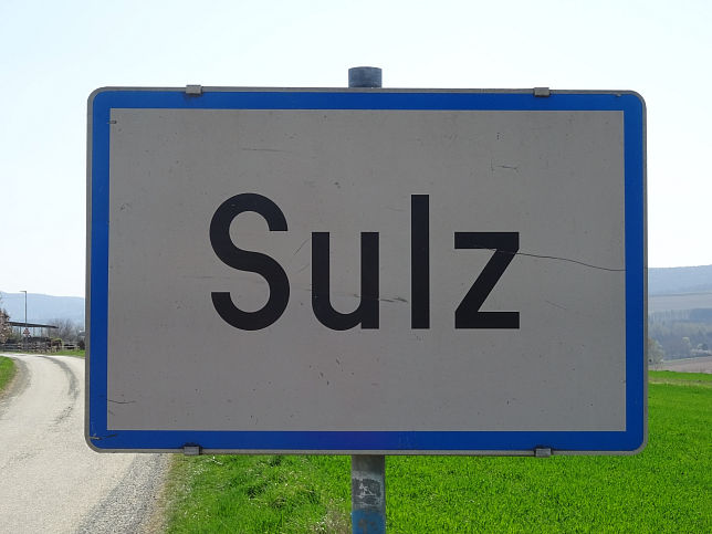 Sulz, Ortstafel