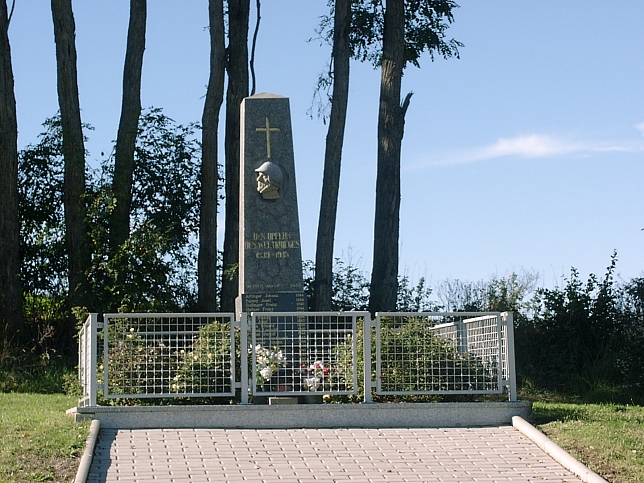 Tschanigraben, Kriegerdenkmal