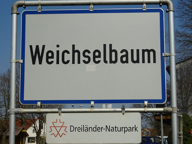 Weichselbaum, Ortstafel
